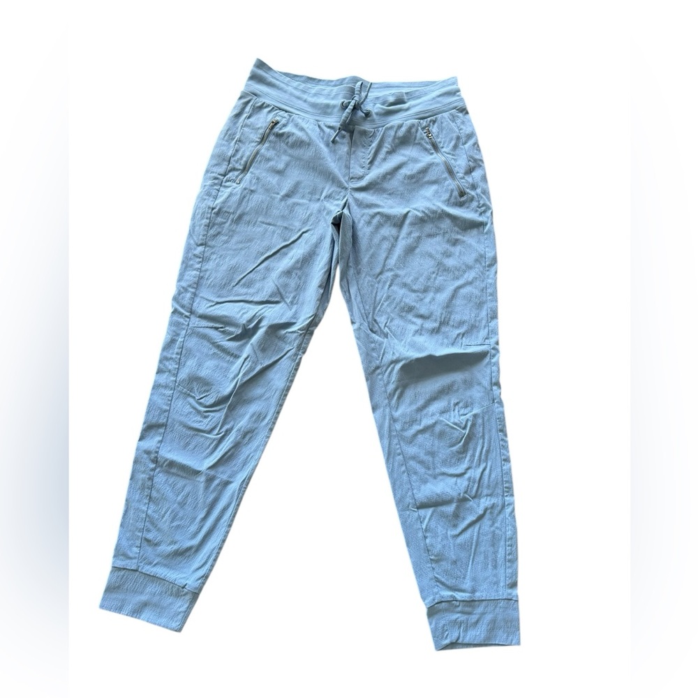 Athleta Trekkie North Light Blue Jogger Pants - Picture 1 of 11